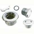 Gas Cap With Spanner Key Non Vented Left Thread For Harley Davidson Fat Bob Tank Models 1982 Later Billet Aluminum Viton Seals 