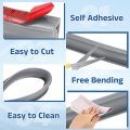 Flexible Shower Water Barrier 98 Tpe Edge Stopper Blocker Splash Guard For Bathtub Sink Washing Machine Dry And Wet Separation