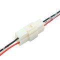 Uxcell White Dc12v 3 Pin Male Female Car Waterproof Electrical Wire Connector