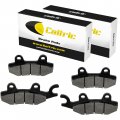 Caltric Front Left And Right Brake Pads Compatible With Kawasaki Teryx 750 Fi Le Krf750 2008-2013