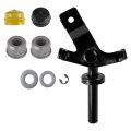 Caltric Left Steering Spindle Bushing Kit Compatible With John Deere L111 20hp Brig Strat 42 2005 05