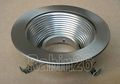 4 Inch Ceiling Recessed Light Satin Nickel Silver Metal Baffle Trim For Mr16 Fit Halo Juno Low Voltage Cans 