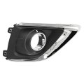 Fog Light Cover For Buick Envision 2019 2020 Front Passenger Side Black With Holes Replacement Gm1039266 42489939 