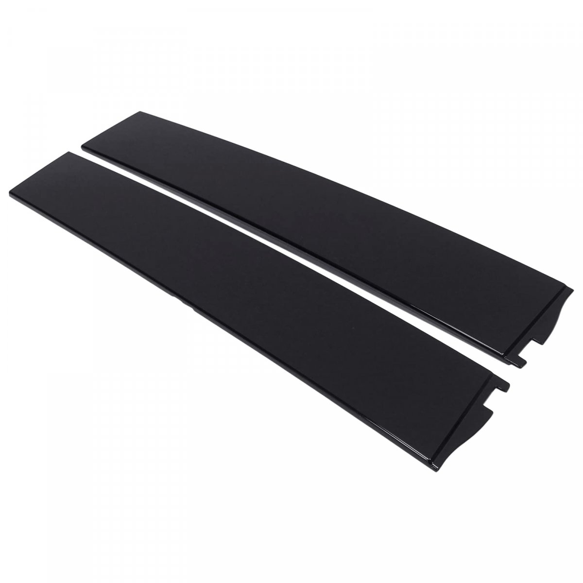 Gloss Black Driver And Passenger Side B Pillar Molding Trim Cover For Chevy Tahoe Suburban Escalade Yukon 2015-2020