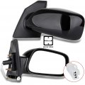 Ocpty Passenger Side View Mirror Compatible With 2003-2008 For Toyota Corolla Smooth Non-folding Non-heated Abs