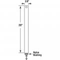 Prime-line Fl 2820 28 In X 9 16 Spiral Tilt Balance Red Tip Single Pack