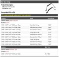 Fuel Tank Strap Compatible With 1999-2010 Ford F-250 Super Duty