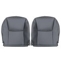 Driver Passenger Bottom Leather Replacement Seat Covers Dark Gray For Lexus Gx470 2003 2004 2005 2006 2007 2008 2009 