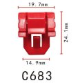 Autobahn88 Molding Clip Compatible With Honda Oem 91589-sv4-003 Pack Of 20