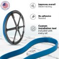 Urethane Band Saw Tires Set Of 2 For Shopmaster Bs220ls Precise Blade Tracking With Installation Tool And Instructions