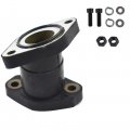 Wflnhb Carburetor Holder Intake Boot Replacement For Yamaha Yfm350 4x4 Big Bear 1993-1997