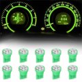 Ocpty Instrument Panel Lights 168 184 192 193 259 280 285 447 464 501 T10-6-3020-smd-green 10pcs