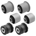 6 Pcs Rear Lower Control Arm Bushing Kit Replacement For Honda Civic 2001-2005 Crv 2001-2006 Elemen 2003-2006 Replaces