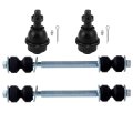 4-piece Sway Bar End Link Lower Ball Joint Fit 1999-2000 For Chevy Silverado 2500 4wd Suburban Gmc Sierra 2000 Yukon Xl 