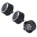 3pcs A C Heater Temp Control Knob Replacement Fit For Chevrolet Express 3500 Lt Extended Cargo Van 3-door 2 8l 171cu In L4 