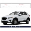 Spieg Ma1320175 Driver Side Mirror Replacement For Mazda Cx-5 2013-2014 Heated Turn Signal Light Power Folding Paintable White