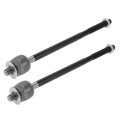2 Pcs Front Inner Tie Rod Ends Kit Suspension Steering End For Mazda Tribute 2001-2006 Ford Escape 2001-2007 Drag Link No Ev405 