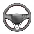 Steering Wheel Cover For Vauxhall Zafira C 2016-2018 Customize Diy Hand Sewing Hand-stitched Leather