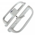Vision Hardware Patio Door Handle Set White Replacement Pd3000white 