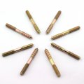 Ruiling 8 Pack M8 Hanger Bolts Double Headed Self-tapping Screw Length 3 Inch For Furniture 