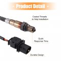 Uxcell Front Left Right Oxygen Sensor For Audi A6 Quattro 2005-2011 No 55564978 07c906262cb 1k0-998-262-aa Plastic Metal Black