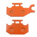 Httmt Carbon Ceramic Brake Pads Compatible With Suzuk Lt-a400 Kingquad 400 2008-2009