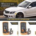 For 2008-2011 Mecedes-benz W204 C300 C350 C63 Amg Clear Lens Amber Led Front Bumper Drl Side Marker Light Fender Parking Lamp