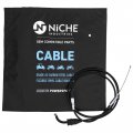 Niche Throttle Cable For Ktm Yamaha 400 Exc It200 Tt500 Mx175 Yz125 43g-26311-00-00 24x-26311-00-00