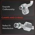 A-premium A C Liquid Line Hose Assembly Compatible With Honda Civic 2006-2011 L4 1 8l Condenser To Evap Without Orifice Tube