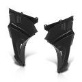 Splash Shield Pair Front Left Right Fit Bmw 320i Xdrive Base 2013-2018 51718055020 51718055019 Black 