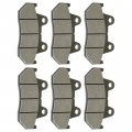Caltric Front Rear Brake Pads Compatible With Honda Vf700f Interceptor Brakes 1984 1985