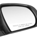 Ch1321367 Side Door Power Mirror For Jeep Cherokee 2014-2018 Passenger Right Paint To Match Black
