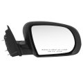 Ch1321367 Side Door Power Mirror For Jeep Cherokee 2014-2018 Passenger Right Paint To Match Black