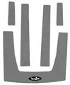 Polaris Traction Mats 1992-1995 Sl 650 750 1996-1997 700 Deluxe 900 1050 1995-2000 Sl Slx 780 Pro 785 Red 