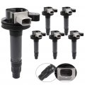 Aintier Set Of 6 Ignition Coil Pack Compatible For Lincoln Mks 3 5l 2010-2013