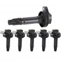 Aintier Set Of 6 Ignition Coil Pack Compatible For Lincoln Mks 3 5l 2010-2013