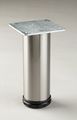 Pmi Como 4 To 5 Adjustable Cabinet Leg Brushed Steel 