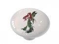 Gotham Decor Emerald Monarch Fairy Ceramic Drawer Knob 