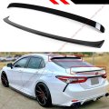 Jdm Style Painted Glossy Black Trunk Lid Rear Window Roof Spoiler Replacement Compatible For 2018-2024 Toyota Camry All Models