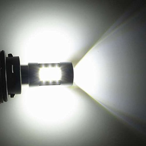 Alla Lighting 54-smd 7443 7440 T20 Newest Version High Power 4014 Chipsets 6000k Xenon White Xtremely Super Bright Daytime