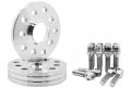 4 Pc Billet Aluminum 5x130 Mm Hub Centric Wheel Spacers 10 12 Zinc Conical Bolts For Porsche Vehicles Aftermarket Whes 