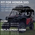 Fit For Honda Pioneer 1000 Talon Brake Pads Front Rear Sintered 2016-2022 Oem 06451-hl4-a01 06452-hl4-a01 06431-hl4-a01