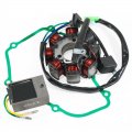 Stator Coil Regulator Rectifier Gasket Set Compatible With For Honda Atc250r Atc250 1985 Assy Oem 31120-ha2-671 31400-ke1-008