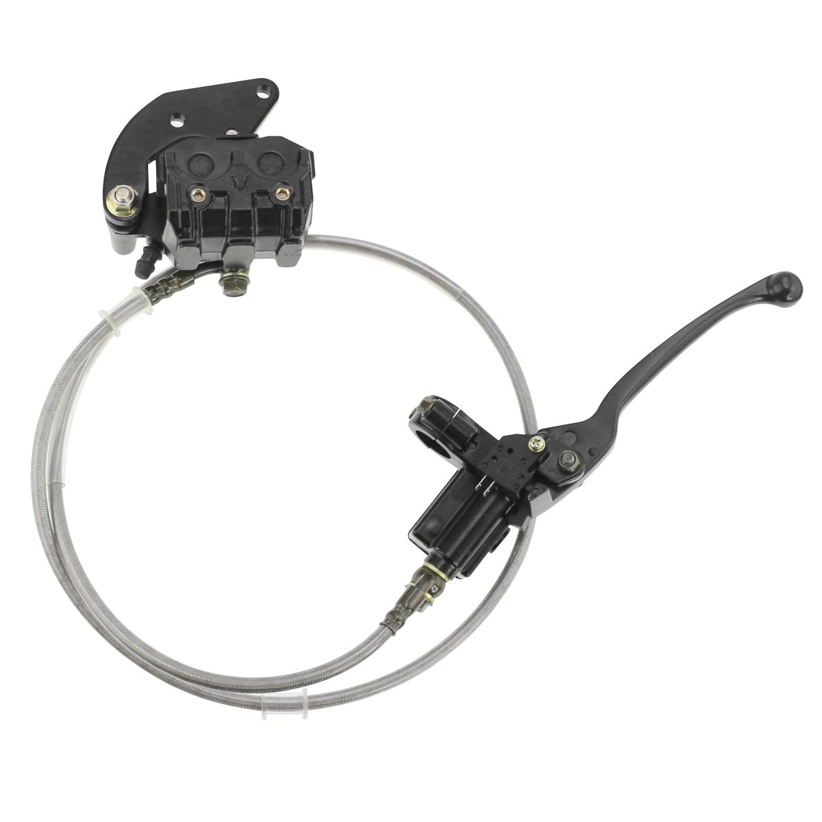 Pro Bat Hydraulic Front Disc Brake Caliper System For 150cc 200cc 250cc Pit Trail Dirt Bike