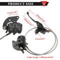 Pro Bat Hydraulic Front Disc Brake Caliper System For 150cc 200cc 250cc Pit Trail Dirt Bike