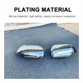 Fdaiun Rearview Mirror Cover For Toyota Tundra 2022 2023 Abs Exterior Protector Decorations Accessories Electroplate