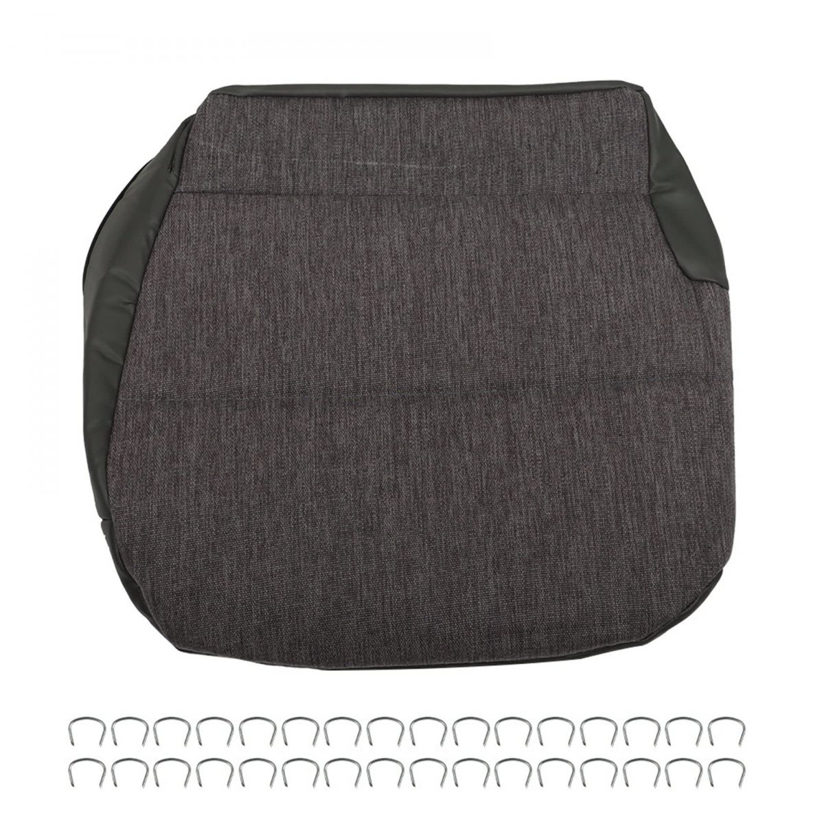 Front Left Driver Side Bottom Seat Cover Steel Gray Cloth For Isuzu Npr Hd 1999 2006 Nqr 1995 Nrr 2005 W4500 Forward 1998