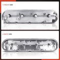 A-premium Left Engine Valve Cover With Gasket Bolts Compatible Chevrolet Silverado 1500 2500 Cadillac Cts Buick Rainier Gmc