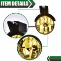 G-plus Front Bumper Fog Light Compatible With Dodge Dakota Pickup Truck 1997-2000 Durango Suv 1998-2000 Driving Lamps Driver
