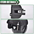 G-plus Front Bumper Fog Light Compatible With Dodge Dakota Pickup Truck 1997-2000 Durango Suv 1998-2000 Driving Lamps Driver